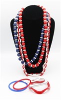 CONTEMPORARY NECKLACES AND BANGLES