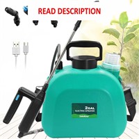 Battery Powered Sprayer 2 Gallon  Green