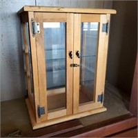 Wood & Glass Display Case