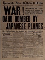 World War 2 Newspaper article. 6x8 inches