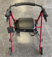 Medline Mobility Aid Walker with Seat