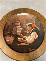 Norman Rockwell The Shipbuilder Collector Plate