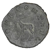 Goat Gallienus BI Double Denarius Roman Coin