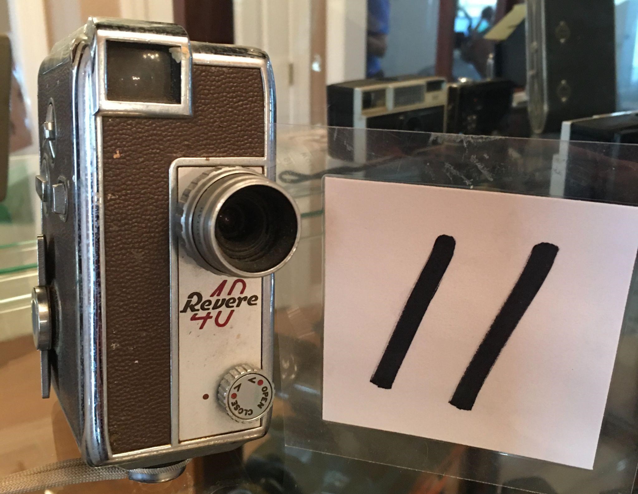 Vintage Revere 8mm Film Movie Camera