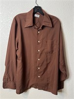 Vintage 1960s Pierre Cardin Button Up Shirt