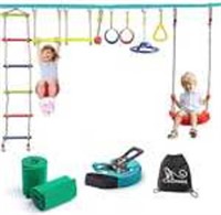 Monkey Bar Swing Set