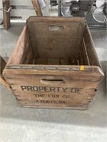 Antique The fox co. crate