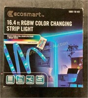 Ecosmart 16.4 ft RGBW Color Changing Strip Light