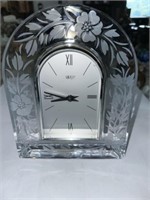 MIKASA GLASS CLOCK