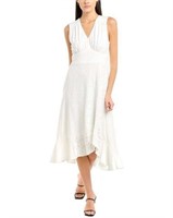 Size 8 London Times Women's Eyelet Sleeveless