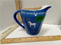 White Horse Whiskey Pitcher