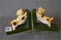 Vintage Japan Dog Bookends