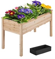 Yaheetech 1pc Raised Garden Bed 48x24x30in