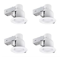 SIZE 4 INCHES 4PCS GLOBE RECESSED FLOOD LIGHTS