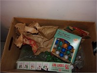 Box of Vintage Christmas Lights - Just in Time!!