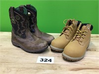 Boys’ Boots lot of 2 Size 3