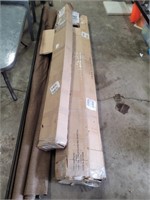 Two Boxes Of Metal Bed Frame Parts Only
