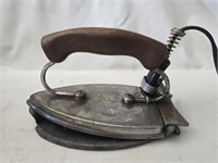 Vintage durable folding iron