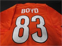 BENGALS TYLER BOYD SIGNED JERSEY COA