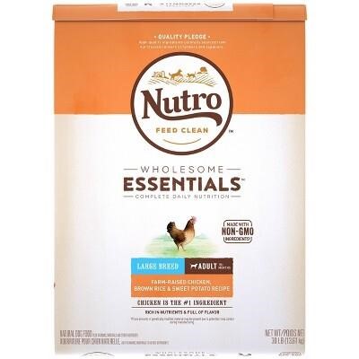 Nutro Farm-Raised Chicken Dog Food  30lbs