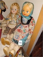 Two Vtg. Poland Dolls