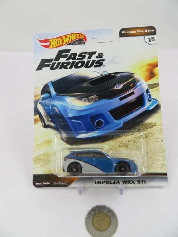 Voiture Hot Wheels Premium die cast, Fast &