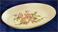 Pershore Fine China dish, 10" x 6" approx England