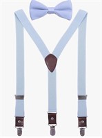 Boys Mens Suspenders and Bow Tie Set