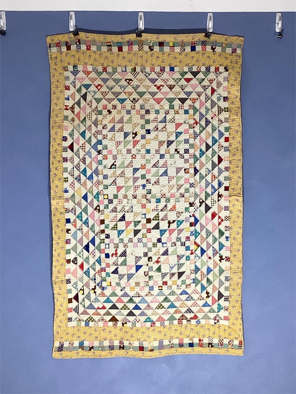 Handmade vintage quilt