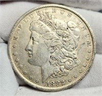 1882-O Morgan Silver Dollar VF35