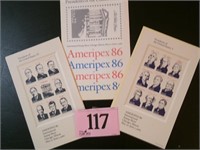 AMERIPEX PRESIDENTIAL 1986