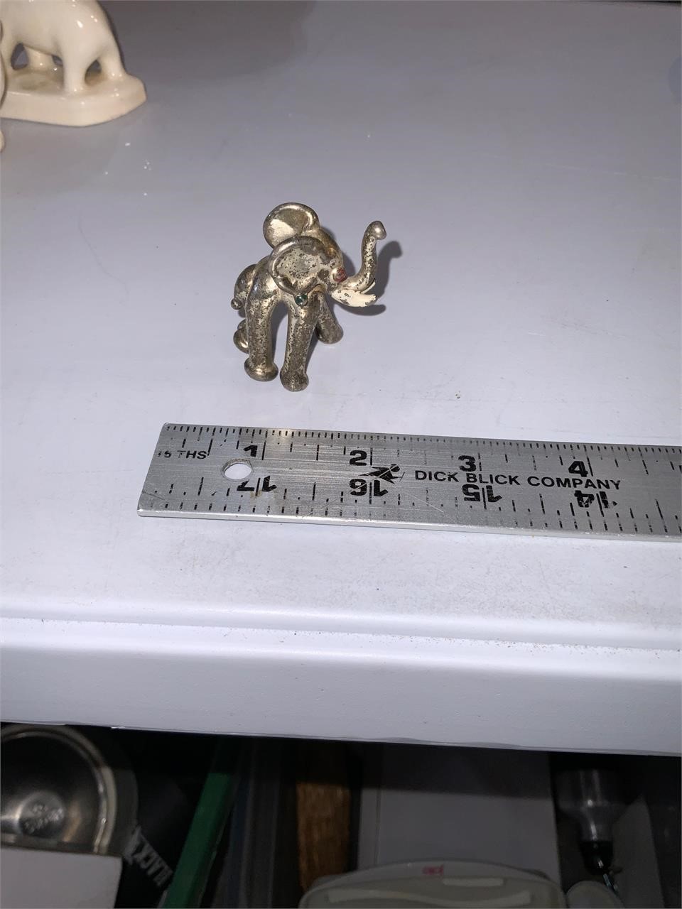 vintage elephant pin