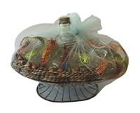 NEW Glasses & Decanter Gift Basket