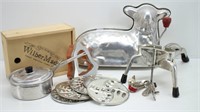 Vintage Kitchen Shredder, Pan, Mold and More!