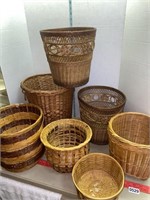 Baskets variety lot
