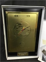 Holden 50th anniversary clock apprx 30 x 50 cm