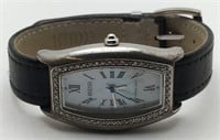 Ecclisse Sterling And Diamond Wrist Watch