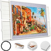 PITAPITA 1500 Pieces Rotating Puzzle Board with