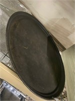 Oval serving tray XL size 30" x 16" approx