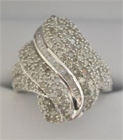 3ct Diamond Ring in Modern Setting