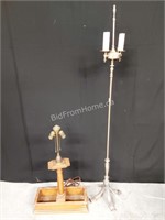 VINTAGE FLOOR LAMP - CHROME