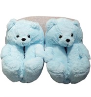 Unisex Slippers Teddy Bear Slippers Cute House