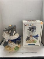 Looney Tunes Bugs Bunny Cookie Jar with Box