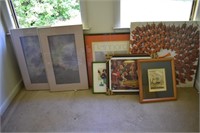 ASSORTED WALL PICTURE LOT