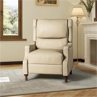 Lark Manor Genuine Leather 30"W Recliner $1,229