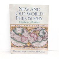 Book: New and Old World Philosophy