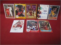 8 Assorted Basketball Cards