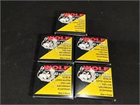 100 Rounds Wolf 7.62 x 39 HP Ammo
