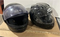 2 Size Large Snowmobile Helmets.