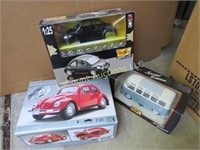 VW Models 1/24 scale model diecast Bus